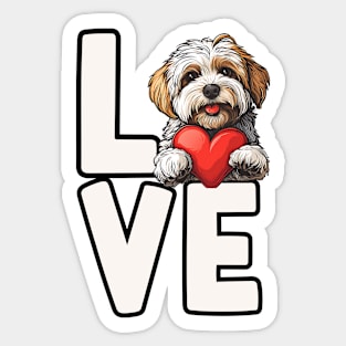 Shih Tzu Love Sticker